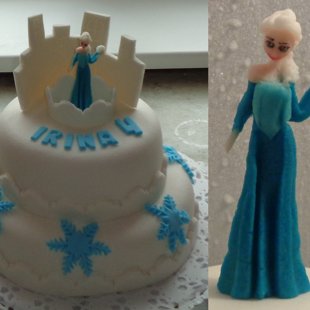 princesīte Elza - marcipāna figūriņa